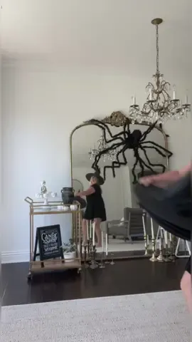 Bewitched my house today….witch hats on the wall for the spooky season! 