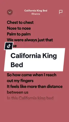 California King Bed>> #rihanna #ruelyrics #spotify #songlyrics #viralllllll #fypシ #trending #fypviralシ 