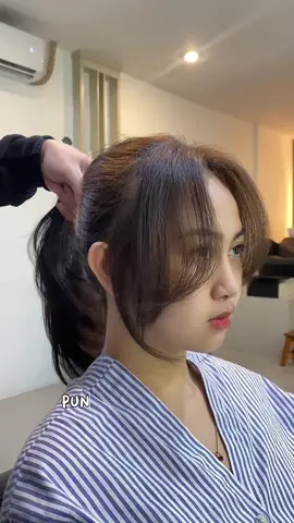 Yang punya masalah Dahi Lebar sini kumpul!! #haircut #hairstyle #fyp 