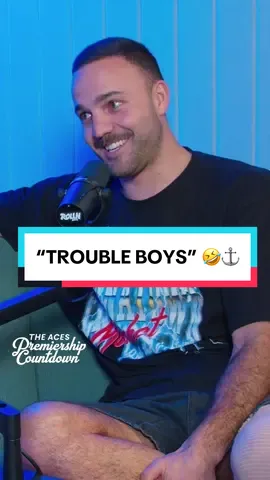 “Trouble boys” 🤣⚓️🦘 Logie Bear talking about getting the chocolates over the old team earlier in the year. Aces Premiership Countdown is now online!  #ausmericanaces #acespremiershipcountdown #semifinals 
