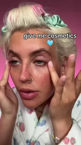 using all @Give Me Cosmetics they have at least 50% off everything atm so be fast!! it’s only while stocks last 🩵 this whole skincare bundle is £25 atm 🥹 #ad #givemecosmetics 