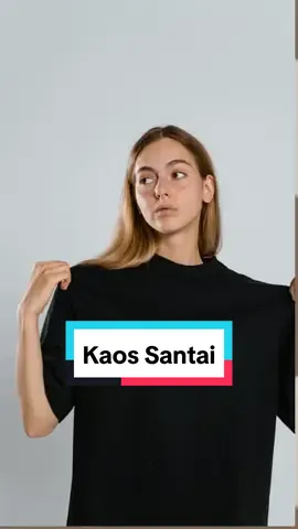 Kaos Santai #kaos #kaosmurah #tshirts #kaoskoreanstyle #kaosoversize 