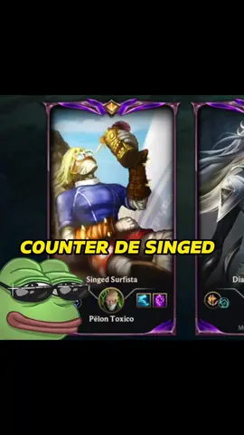 counter de singed #leagueoflegends  #leaguetiktok