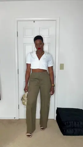 Cargo Pants Outfit Inspiration #grwm #cargopants #fallfashion 