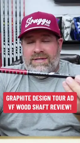 Club Junkie Podcast: Reviewing the new Graphite Design Tour AD VF wood shaft. The VF is a mid/low launching and low spinning option, something that Graphite Design doesn't do a lot of. The shaft is stable, consistent, and offers that smooth feel you expect. ##golf##golftok##golfwrx
