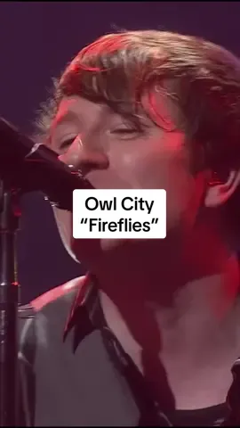 Owl City performing 