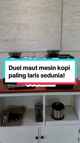 Review singkat 2 mesin kopi paling laris di dunia 🙌 #breville #brevilleindonesia #mesinkopi #mesinespresso #homebarista #mesinkopirumahan #baristaexpress #baristaexpressimpress 