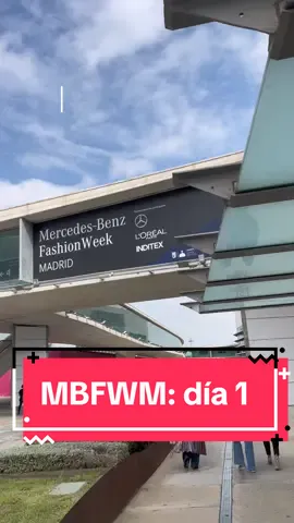 Los primeros desfiles de la MBFW Madrid en IFEMA ✨💕 #fashionweek #mbfwmadrid #moda  Pasarela Desfiles Mercedes-Benz Fashion 