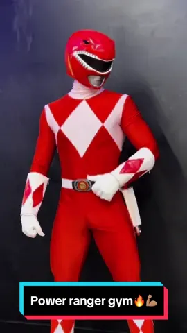 El entreno de un verdadero power ranger 🦖🔴 #lodescubrientiktok #gym #gymrat #cosplay #powerrangers #viral #comedia @smartfitmx 
