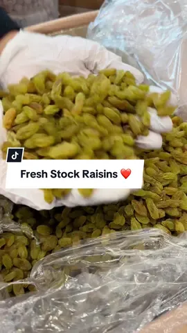 #fyp Fresh Stock Raisins ❤️ #raisin #dryfruits #2023 #launch2023 #tiktok #shop #SmallBusiness #blowthisup 