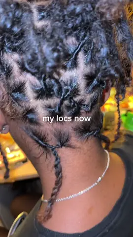 really had to trust the process ! 7 months in and i love them 🥰🥰#CapCut #locs #locstyles #starterlocs #locjourney 