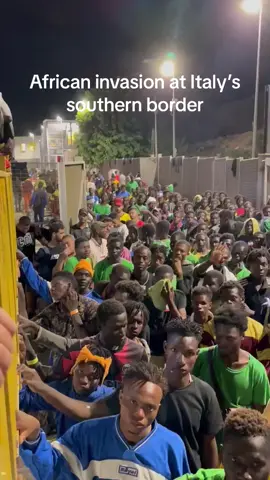 #african #invasion #at #italy #southernborder #border #lampedusa #immigration #trump 