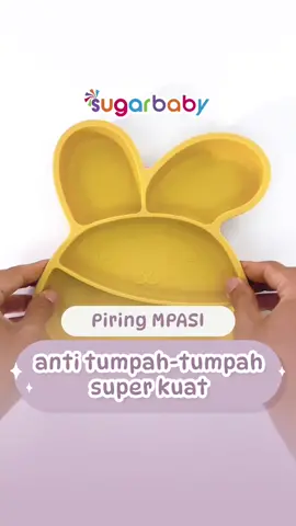 Tempat makan anak buat MPASI, super kuat anti tumpah-tumpah😍  #perlengkapanbayisugarbaby #setmpasibayi #mpasianak #siliconefeedingset #siliconebaby #tempatmakananak 