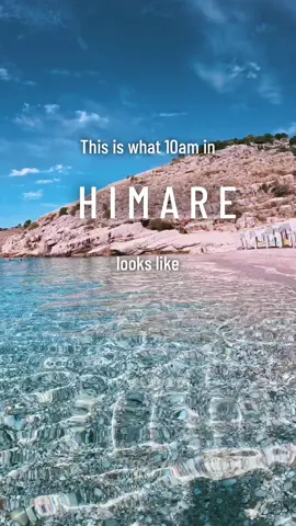 This is what 10am in Himare looks like #fyp #albania #himare #himarealbania #himara #himara🇦🇱 