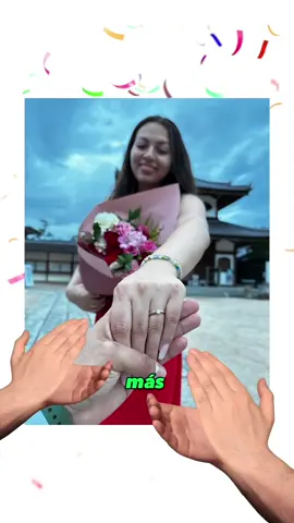 Ayudé a un seguidor a pedirle matrimonio a su novia 👰🏻‍♀️💍❤️