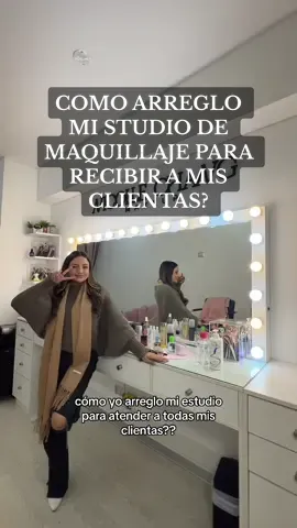 Amo tener mi espacio limpio y ordenado para recibir a mis clientas 🫶🏻 #clientasfelices #maquilladoraprofesional #studiodemaquillaje #maquilladoraperú #limpiezayorganización #maquillaje #clientasatisfecha #organizaciondemaquillaje #maquillajesocial 