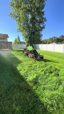 Do you offer bi-weekly cuts? #lawncare #lawntok #zachslawncarellc #asmr   