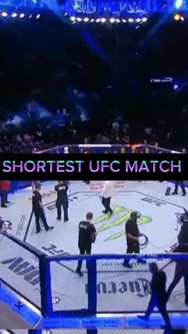 One of the shortest UFC matches to date! 😰😩 #UFC #squash #entertainment 