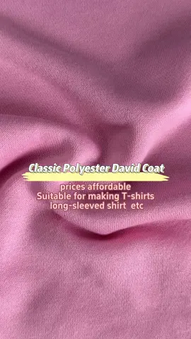 Classic Polyester David Coat#fabrication #fabric #cloth #hotselling #goodstuff 
