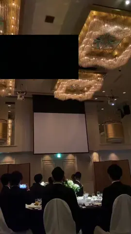 私たちの結婚式のオープニングムービーは名探偵コナンです！ 入場前が一番緊張した🫨 #結婚式#オープニングムービー #名探偵コナン 