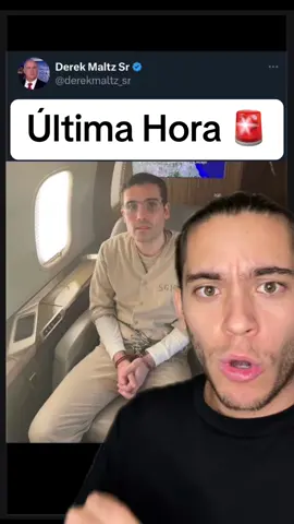 Tenemos la primera imagen de la extradición de Ovidio Guzman 🚨