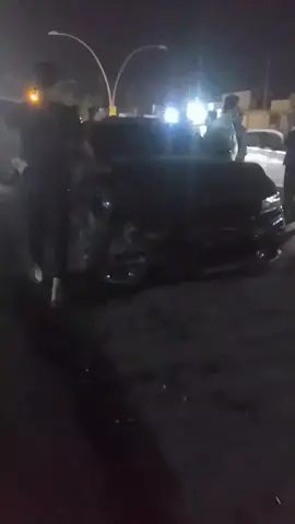 #حادث_سيارات الان في كركوك حادث سير بين سياره جارجر وسياره اوبل🥲 حادث الاوبل مثبت بل تعاليق