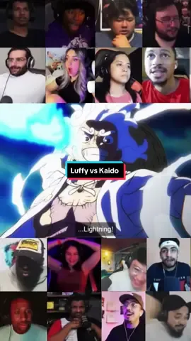 Luffy vs Kaido | Ep 1074 | #onepiece #luffyvskaido #gear5luffy #animereactions #fyp 