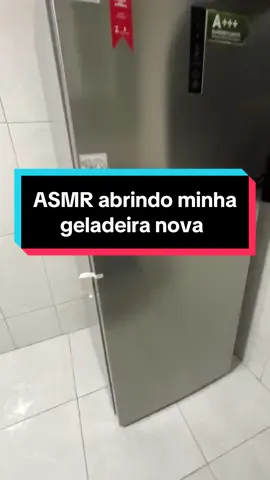 #unboxing #donadecasa #geladeira #midea #geladeiramidea #asmr #eletrodomesticos #asmrgeladeira #vidadecasados #enxovaldecasanova #geladeiranova 