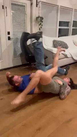 Round two #fyp #partygames #legflipchallenge #fun #legwrestlingchallenge #legwrestling #couplegoals #cutecouple #couple #tiktokmademedoit 