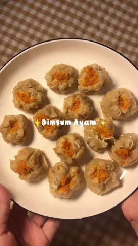 Eps 135| Dimsum Ayam ☺️ #dimsumayam #resepdimsum #fyp #bismillahfyp #fypdongggggggg #fypシ゚viral #aestheticvideos #dimsumhomemade 
