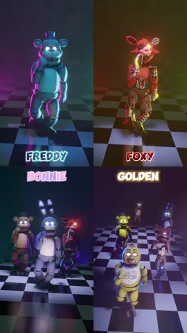 Halloween is coming 😱 what should I do this year?? 😎 Which one of these was your favorite? #animation #fnaf #fivenightsatfreddys #foxy #freddy #halloween #spookyseason #spooky #spookyscaryskeletons #golden #bonnie 