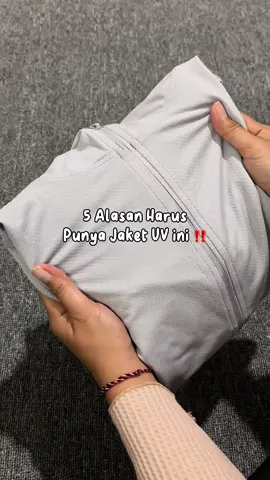 Jatuh cinta bgt sama jaket ini 🫶🫶 #jaketantiuv #jaketuniqlo #jaketolahraga #jaketolahragawanita 
