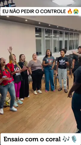 Eu Não Perdi o Controle não 🔥#louvor #ensaio #igreja #eunaoperdiocontrole #coral #samuelmessiasoficial 