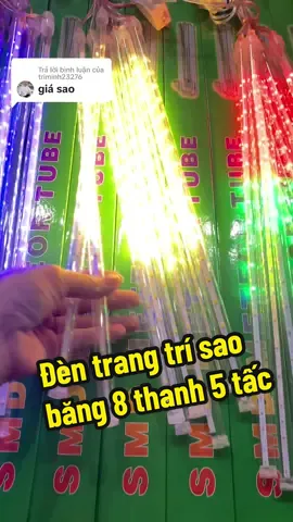 Trả lời @triminh23276 Đèn Sao băng 8 thanh 5 tấc trang trí sân vườn, trang trí noel, lễ tết. #lightingmart #lightingmartvn #denledlightingmart #denledtrangtri #dayledtrangtri #densaobang #dentrangtrinoel #dentrangtritet 