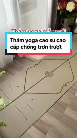 Thảm yoga cao cấp có kích thước 183*68cm, độ dày 5mm, chất liệu cao su phủ PU, chống trơn trượt, độ bám tốt, thấm hút cao #thamyogachongtruot #thamyogadinhtuyen #thamyogacaosu #thamyogacaocap #thamyoga #thamtapyoga #yoga #yogamat #yogamats #gym #yogalover #yogagirl #pilates #thamyogagiare #dotapgiare #hakiniyoga 