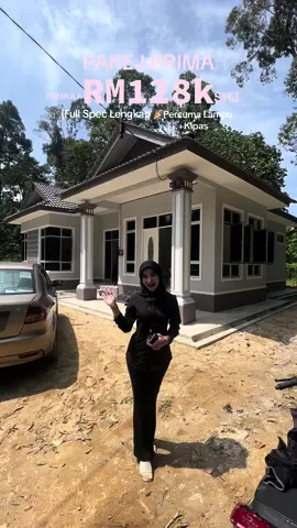 Alhamdulillah siap sepenuhnya dah🥰Cantik kan?? bermula RM124k je rumah prima utk 3bilik 2bilik air.. #rumahmurah #bukan #rumahtangga 
