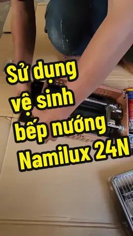 Quý khách vui lòng coi sản phẩm còn nguyên vẹn hoặc chỉ test nhanh thôi chứ lấy sử dụng xong bếp không vấn đề cũng không nhận hàng vậy tội cho shop lắm. Sử dụng và vệ sinh bếp nướng gas Namilux 24N #namilux #nướng #gas #bếp_nướng #bếp_nướng_hồng_ngoại #bếp_gas_an_toàn 