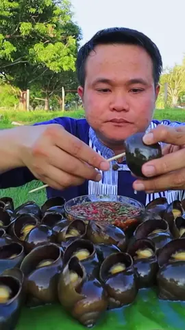 กินหอยปังใหญ่ #บ่าวท้าว #หอย #กินโชว์