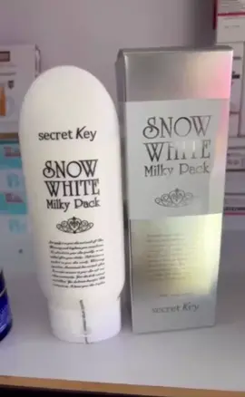 Kem Ủ Trắng Nâng Tông Da, Chống lão hóa  Secret Key Snow White Milky Pack - Hộp 200g #kemutrangda #kemutrangbody #kemutrangdabody #kemutrangsecretkey #lamdep #tiktok 