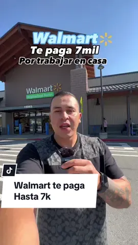 Walmart te paga por trabajar en casa 🪐🏠