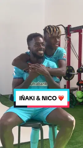 ✊🏿 Williams brothers.  We love them! 🥰🫶🏻 #AthleticClub #TikTokFootballAcademy #DeportesEnTikTok #FootballTikTok #iñakiwilliams #nicowilliams #brotherhood #brotherlove #huge #besties 
