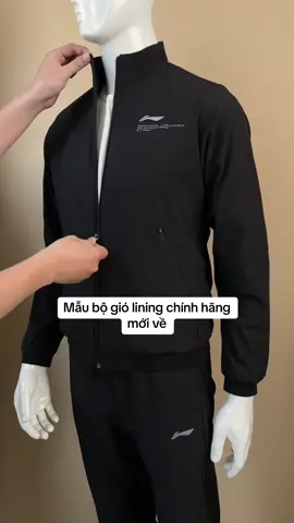 Mẫu bộ gió nam lining mới về shop #lining #quanaolining #bogiolining #liningsale 