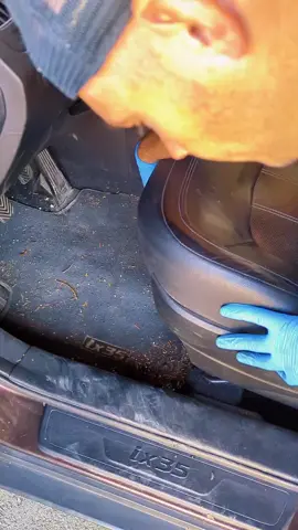 Prestation compliquée 🤯, le compresseur m'a lâché au bout de 5 minutes. Résultat quand même propre non !? #bubbleauto #asmr #cleaning #hyundai 