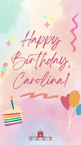 Happy Birthday to you Carolina • Canción Feliz Cumpleaños para Carolina 🎂 Birthday Song #Carolina  ¡Feliz Cumpleaños Carolina! 🎂 Aquí hay una canción de cumpleaños personalizada para Carolina! ¡Toca esta canción en la fiesta de cumpleaños y prepárate para cantar y celebrar! ¡Happy Birthday to you Carolina! 🎂 Here is a personalized birthday song for Carolina! Play this song at your birthday party and get ready to sing and celebrate! Song Lyrics : Happy Birthday Carolina Happy Birthday to You Happy Birthday Happy Birthday Happy Birthday Carolina #Carolina  #happybirthdaysongwithnames  #songwithname  #happybirthdaysong  #happybirthdaytoyou  #birthday  #birthdaysong  #happybirthday  #happybirthdaytoyousong  #cumpleaños  #happybirthdayCarolina   ⭐⭐⭐⭐⭐ Ahora puedes ser un miembro del canal y a la vez apoyarme para crear mas contenido: https://www.youtube.com/@felicitube2 Sígueme en redes sociales: https://linktr.ee/felicitube