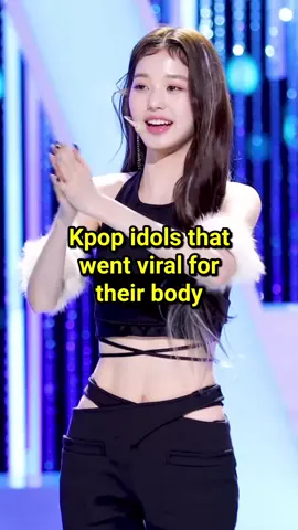 Kpop idols that went viral for their body IVE Wonyoung, Eunbi, aespa Karina, blackpink rosé and Jennie #kpop #kpopfyp #fyp 
