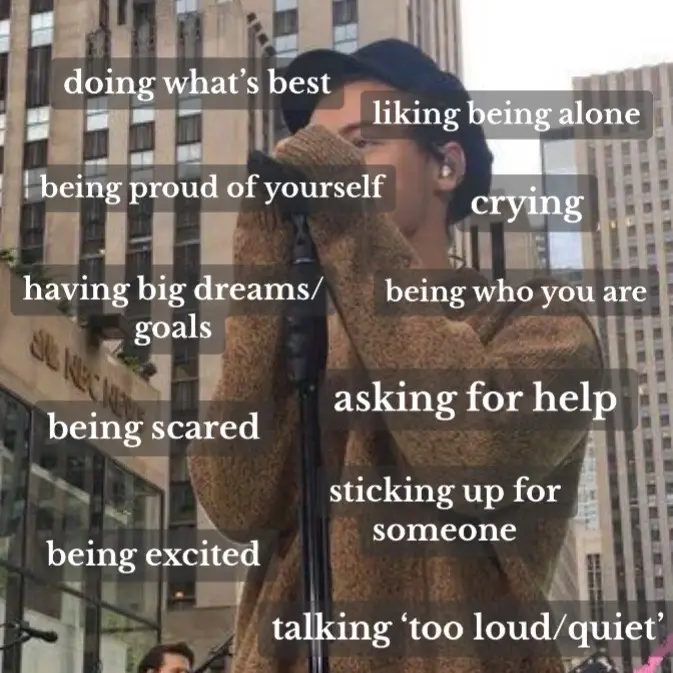 never feel guilty about things you cant help or things that you know are right and normal, even if people make you feel like you should be. #harrystyles #MentalHealth #fyp #tbslev 