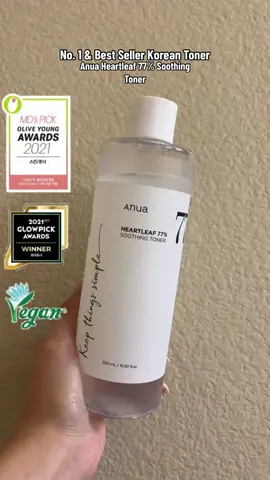 Number 1 toner in Korea! Anua Heartleaf 77% Soothing Toner @anua.skincare_us  Discount code TRISHBEAR5 @OLIVE YOUNG Global & @YesStyle  Follow @Korean Skincare for more skincare content! #anua #anuatoner #anuaheartleaf77 #koreanskincare #koreanskincareroutine #oliveyoung #oliveyoungaffiliate #oliveyoungglobal #oliveyoungcode #yesstyle #yesstyleinfluencers #yesstylecode 