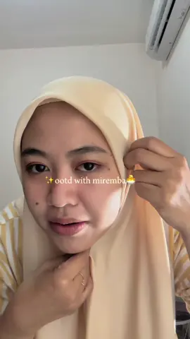 Yuhuuu hijab baby paris @miremba memang juara 🥰 enak puoll, gampang banget dibentuknya 💛 #OOTD #spillhijab #selasaceria #fyp #fypシ #adayinmylife #spilloutfit #inspirasioutfit #CapCut 