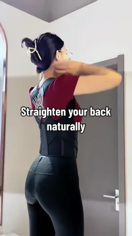 🔥Posture corrector🔝Remember to watch my pinned video>>▶️#fyp #posture #posturecorrection #backsupportbelt #posturecorrector #pranashposture 