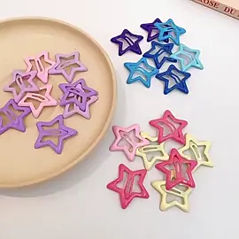 #xuhuong Bộ 10 Kẹp Tóc Bấm Ngôi Sao Cho Bé Gái Đáng Yêu Dễ Thương #toc #begai #keptoc #phụnữ 